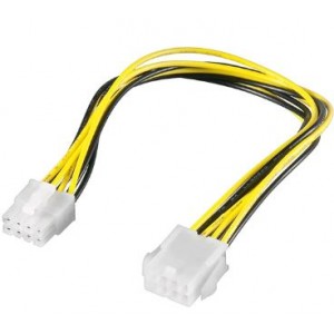 Goobay 8-Pin PC Power Extension Cable