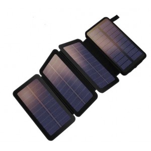 Astrum PB710 10000mAh 2.1A Solar Power Bank - 4 Panels