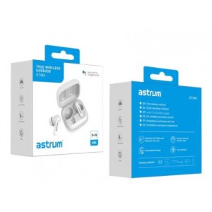 Astrum ET360 Active Noise Cancelling True Wireless Earbuds - White