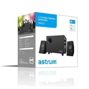 Astrum SM020 Multimedia USB Speakers 11W RMS 2.1 Channels with Woofer