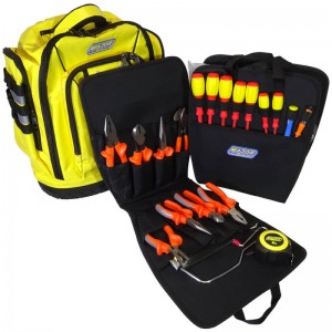 23 Piece Electricians Tool Backpack