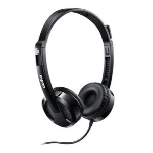 Rapoo H120 USB-A Wired Stereo Headest - Black