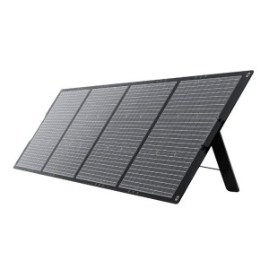 Gizzu 220W Universal Rugged Solar Panel – Black