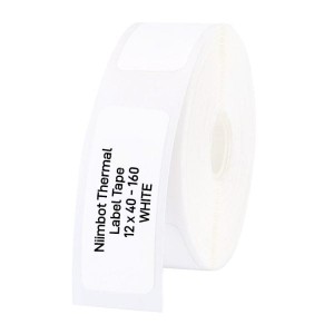 Niimbot D11/110/101 – 12*40mm Thermal Label Tape – White