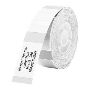 Niimbot D11/110/101 – 14*25mm Thermal Label Tape – Transparent