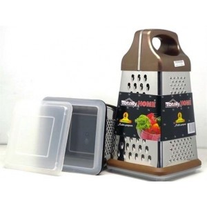 Totally 4 Sided Grater With Storage Container - Copper