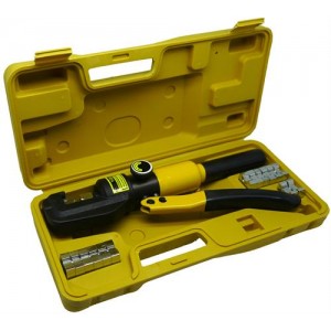 Solarix Manual Hydraulic Lug and Wire Crimper Tool