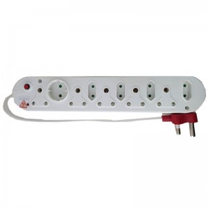 10-Way Multiplug - 5x 3-Pin (16A) / 4x 2-Pin (5A) / 1x Shuko (Includes Overload Protection)