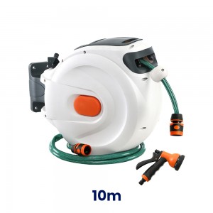 Wall-Mounted Garden Hose Pipe Reel -  A Practical and Stylish Addition to Your Garden / 10m- 20m- and 30m