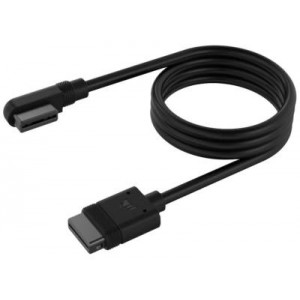 Corsair iCUE Link Cable 1x 600mm with Straight/Slim 90° Connectors - Black