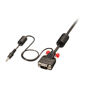 Lindy 37303 Premium VGA &amp; Audio Cable - 10m