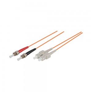 LinkQnet 5m Fibre Duplex SC/ST OM2 Multi Mode (50/125) LSOH Cable