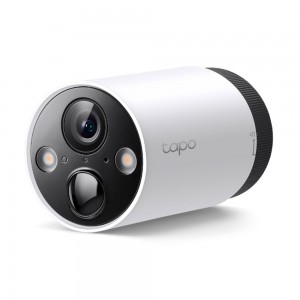 TAPO Smart Wire-Free Security Camera - 2K QHD / 2560x1440 / 2.4 GHZ / 5200mAh / Rechargeable Lithium-ion Battery