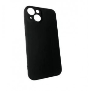 Tuff-Luv Silicone Case Cover Compatible with Apple iPhone 14 - Black