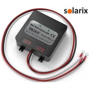 Solarix 24V Battery Equaliser and Balance Charger with LED Display