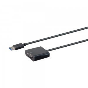LinkQnet 1.5m USB3.0 to VGA Female Converter Cable