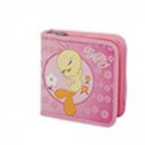 Tweety W50001-C-Pink 40 CD Wallet