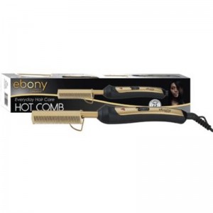 Carmen Ebony 30W Hot Comb