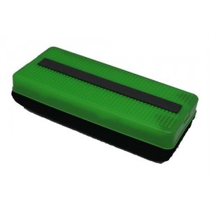 DLOffice Whiteboard Eraser With Magnetic Strip - Green