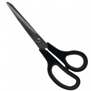 DLOffice Large Scissors - Black and Grey - 200mm