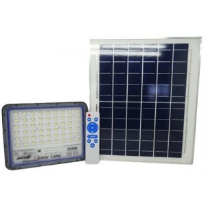 Solarix Jortam 200w Solar Flood Lamp With Solar Panel