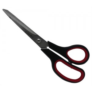 DLOffice Large Scissors - Black and Red - 200mm