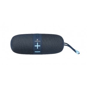 Volkano Flow Series Portable Bluetooth Speaker  - Blue with Blue Buttons