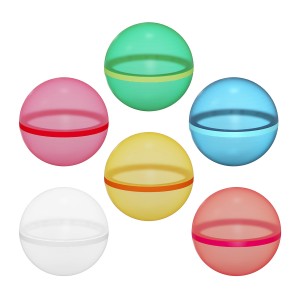 Reusable Ball-Shaped Water Balloons - LT-0322 (6pk)