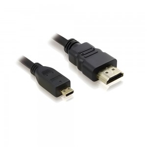 HDMI to Micro HDMI  Cable for Pi4/5 and Pi400 - 1m