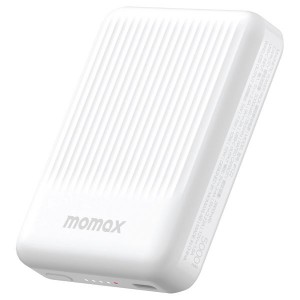Momax Q.Mag Minimal Magnetic Wireless Battery Pack - 5000mAh - White