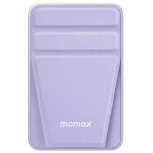 Momax Q.Mag Power 15 Magnetic Wireless Battery Pack with Stand - 10000mAh - Purple