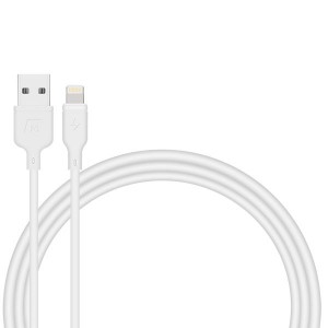 Momax Zero USB-A to Lightning Cable - 1m - White