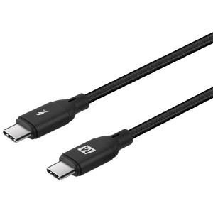 Momax GoLink USB-C to USB-C PD 100W Braided Cable - 2m - Black