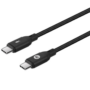 Momax GoLink USB-C to USB-C PD 100W Braided Cable - 1.2m - Black