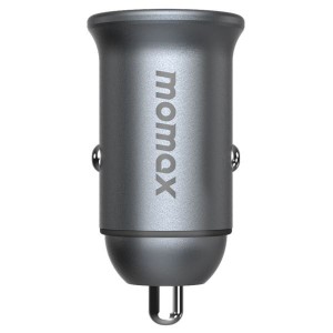 Momax MoVe 30W Dual-Port Car Charger - Space Grey