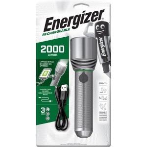 Energizer Rechargeable Metal Light 2000