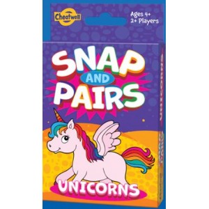 Cheatwell Snap &amp; Pairs Unicorn Cards