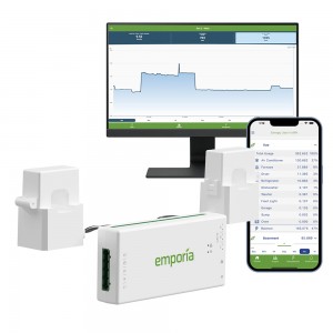 Emporia Vue Gen 3 Energy Monitor - with 2x 200A sensors