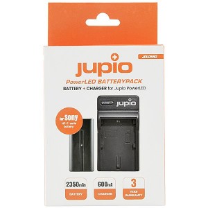 Jupio PowerLED Battery Pack NP-F550 + Charger