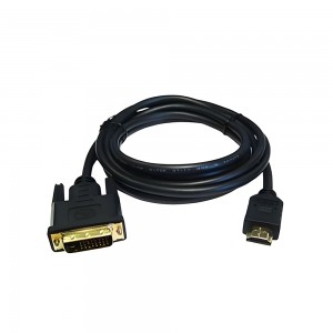 10m HDMI to DVI Cable - Black