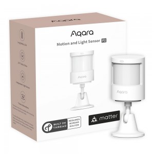 Aqara P2 Motion &amp; Light Sensor (works with Matter and Thread) - Detects Motion &amp; Light for Smart Home Automation