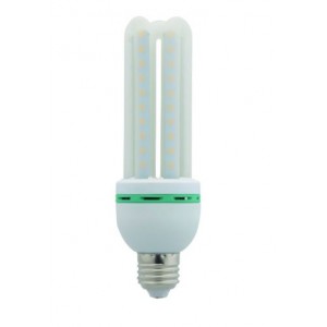 ACDC 230V 12W Cool White E27 3U LED Lamp - 4200K