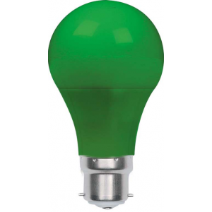ACDC 230V 3W Green B22 LED Bulb 110(L)x60(Dia)