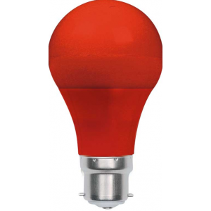 ACDC 230V 3W Red B22 LED Bulb 110(L)x60(Dia)