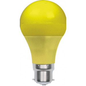 ACDC 230V 3W Yellow B22 LED Bulb - 110(L)x60(Dia)
