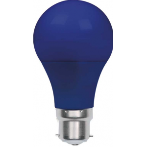 ACDC 230V 3W Blue B22 LED Bulb -110(L)x60(Dia)