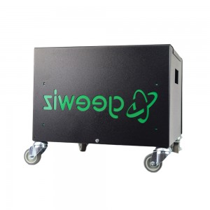 12V Steel Battery Cabinet with wheels (Dual Battery) - New / Reverse Branding Error (GW Branded)