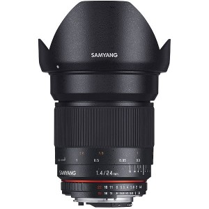 Samyang 24mm F1.4 ED AS IF UMC Wide Angle Lens AE Chip for Nikon