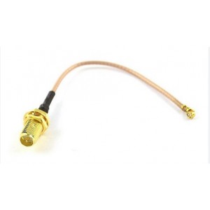 UFL to SMA(f) RP 30cm Pigtail for Mini PCI Cards RG174