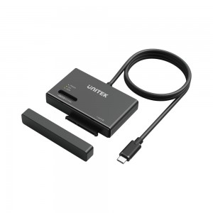Unitek S1232A01 | USB Type-C to NVMe M.2 SSD and SATA SSD/HDD Adapter